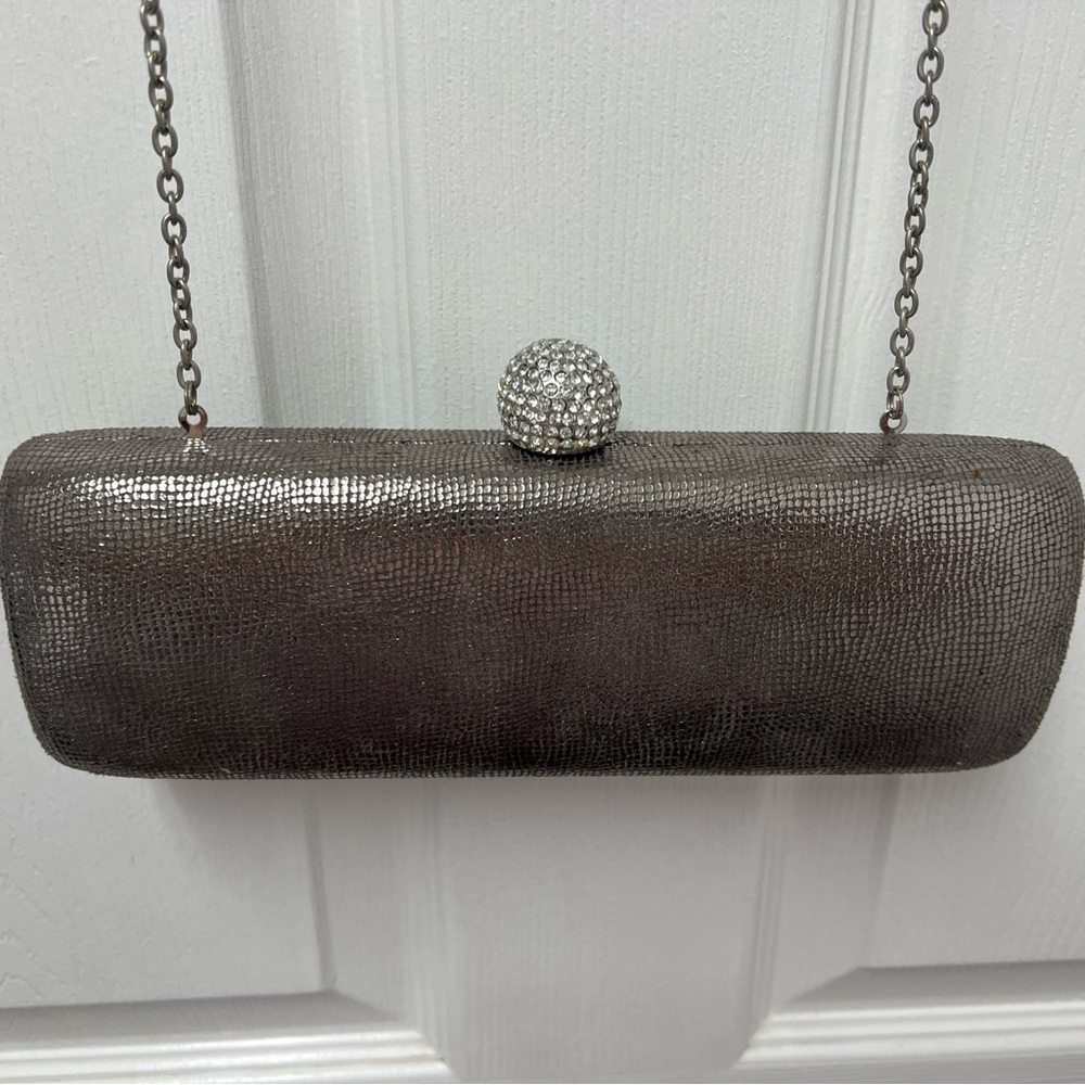 Kate Landry Silver Evening bag